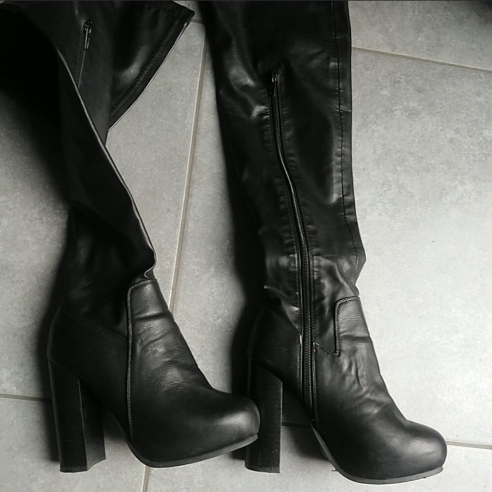 Thigh high boots